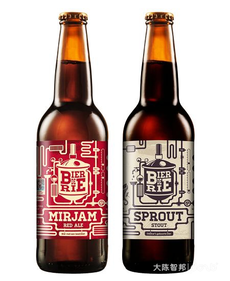 De Bierderie Labels