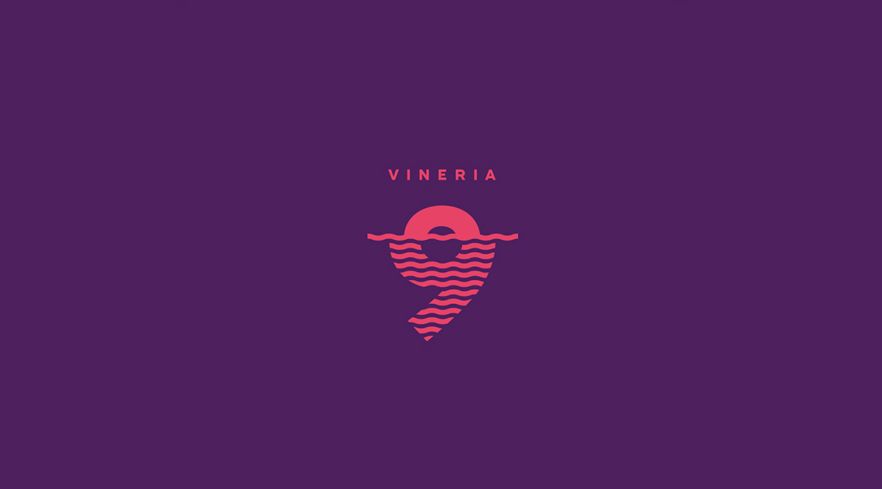 紫色X玫红——高端优雅的葡萄酒瓶包装设计&品牌设计