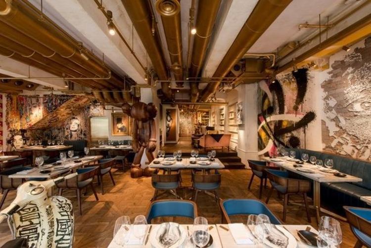 狂野的高级法式餐饮空间设计——Bibo restaurant 